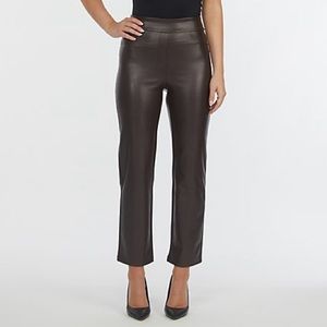 Laundry | Pull On Straight Leg Vegan FauxLeather Pants